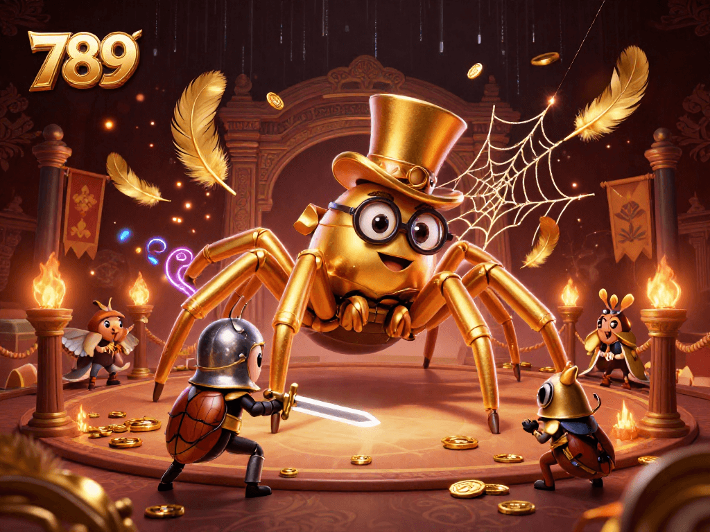 Engage with 789's thrilling online gaming experience in a dynamic casino scene.