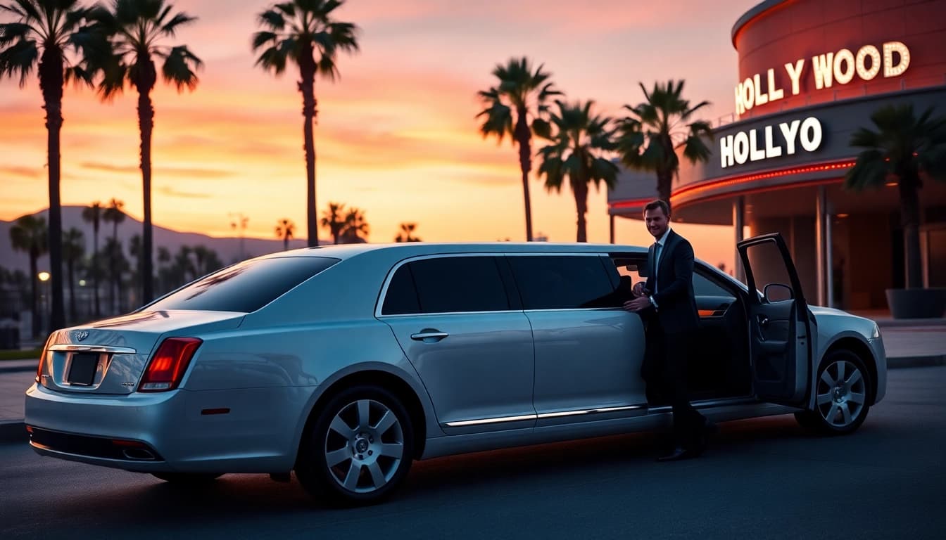 Experience luxury travel with Hollywood Town Car and Limousine service in Los Angeles.