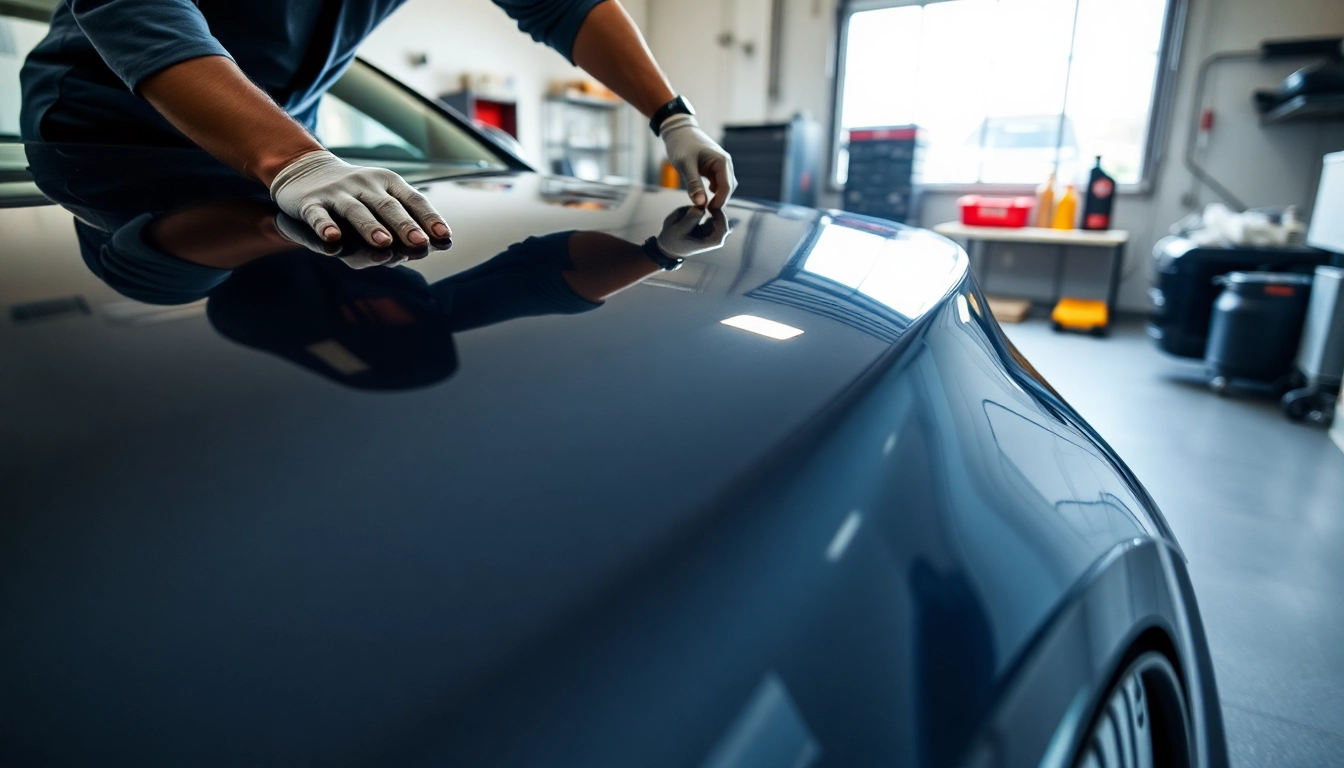 Applying salt protection ceramic coating to a vehicle for long-lasting protection.