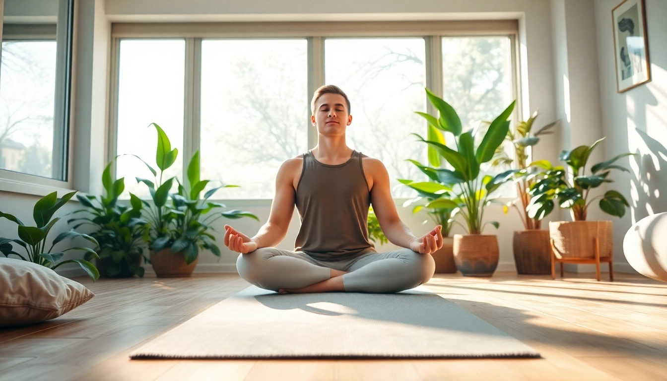 Enhance your mental wellness with a serene meditation space and calming natural light.
