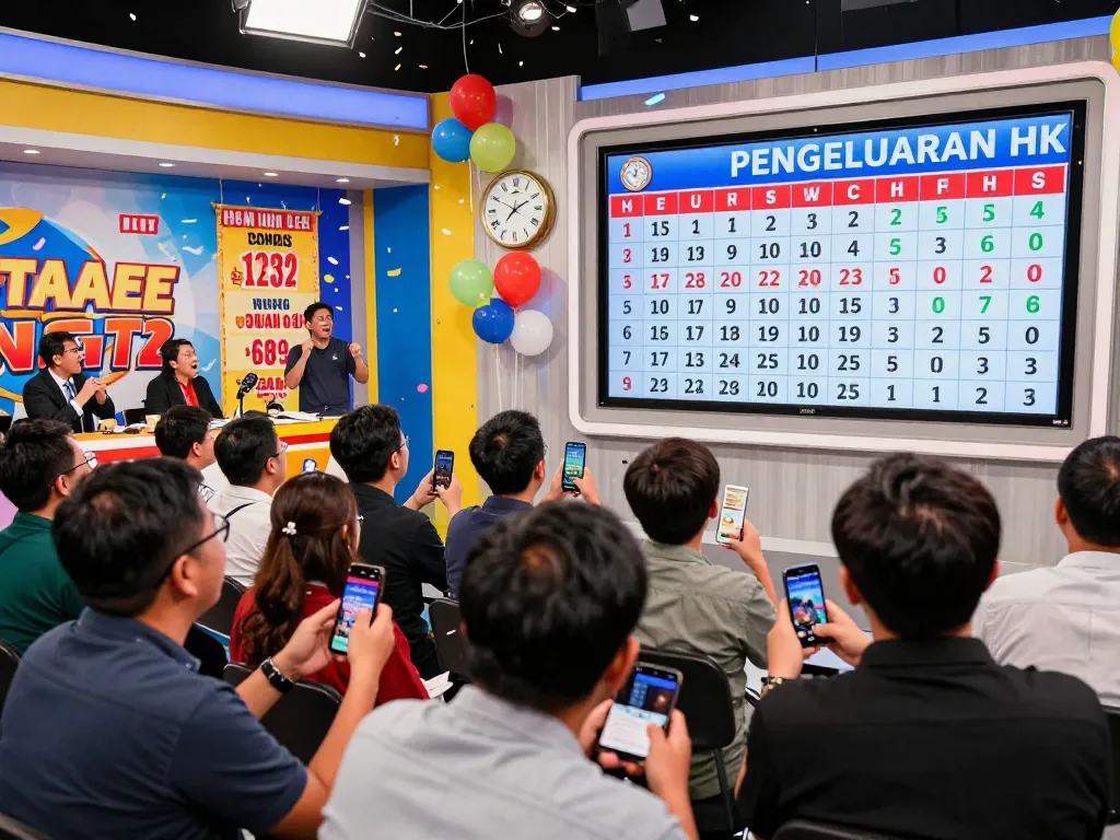 Hasil Pengeluaran HK secara langsung ditampilkan dengan penonton yang bersemangat bersorak, menunjukkan kegembiraan undian lotere Togel Hongkong.