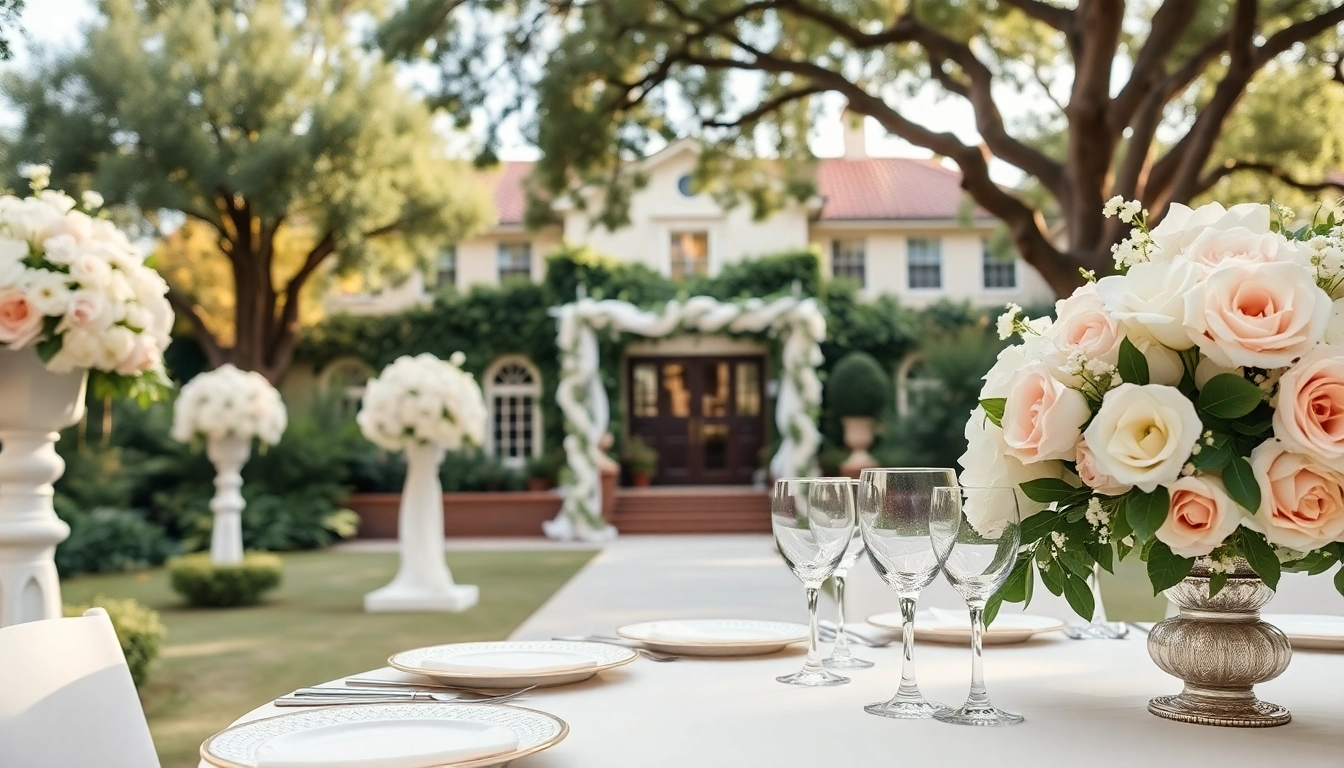Captivating view of the Best Wedding Venue Jacksonville, featuring elegant outdoor settings.